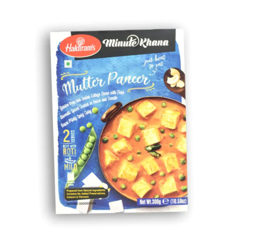 HALDIRAM'S MINUTE KHANA Mutter Paneer